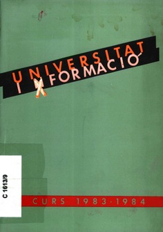 Universitat informació. Curs 1983-1984