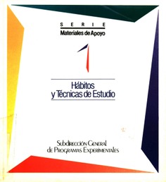 Hábitos y técnicas de estudio. Guía del profesor