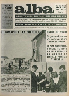 Alba números 52 y 53. Del 1 al 15 y del 15 al 31 de Julio de 1966