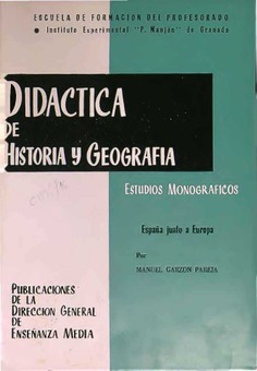 Didáctica de Historia y Geografía. España junto a Europa
