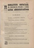 Boletín Oficial del Ministerio de Educación y Ciencia año 1974-1. Actos Administrativos. Números del 1 al 12 e índice 1º trimestre