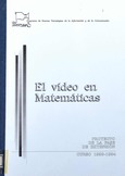 El vídeo en Matemáticas. Proyecto de la fase de extensión. Curso 1993-1994