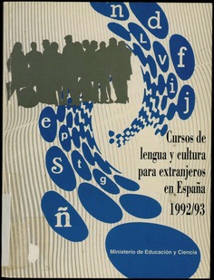 Cursos de lengua y cultura para extranjeros en España 1992/93