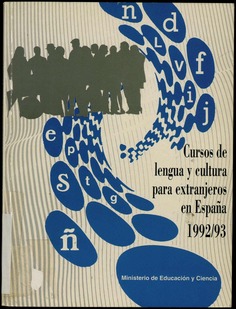 Cursos de lengua y cultura para extranjeros en España 1992/93