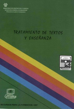 Recursos para la formación 1987. Tratamientos de textos y enseñanza