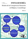 Infoasesoría nº 190. Boletín de la Consejería de Educación en Bélgica y Luxemburgo