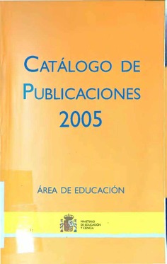 Catálogo de publicaciones, 2005