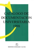 Catálogo de documentación universitaria 1998