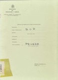 Servicio de Inspección Técnica de Educación. Documento de organización del Centro. B.U.P. Privado. Memoria informativa 1990-91