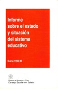 Informe sobre el estado y situación del sistema educativo. Curso 1995-1996