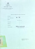 Documento de organización del centro. F.P. Privado. Memoria informativa 1990-91