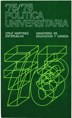Politica universitaria 1975-1976