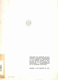 Discurso del Ministro de Educación y Ciencia, informando a la Comisión de Educación de las Cortes sobre la aplicación de la Ley General de Educción y Financiamiento de la ley de Reforma Educativa. Madrid, 14 de febrero de 1972