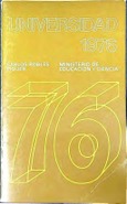 Universidad 1976 : declaraciones del Ministro de Educación y Ciencia en Radiotelevisión Española el 9 de enero de 1976