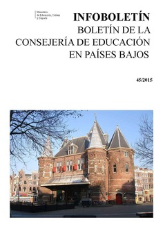 Infoboletín nº 45. Boletín de la Consejería de Educación en Países Bajos