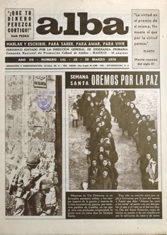 Alba nº 141. Del 15 al 30 de Marzo de 1970