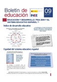 Boletín de educación educainee nº 9. Educación y desarrollo. PISA 2009 y el Sistema Educativo Español