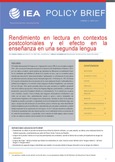 Policy Brief 14. Rendimiento en lectura en contextos postcoloniales y el efecto en la enseñanza en una segunda lengua