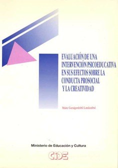 Evaluación de una intervención psicoeducativa en sus efectos sobre la conducta prosocial y la creatividad