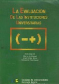 La evaluación de las instituciones universitarias