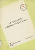 La evaluación. Ciencias experimentales