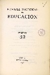 Revista nacional de educación nº 52. 1945