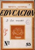 Revista nacional de educación nº 53. 1945