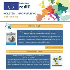 Boletín Informativo nº 34 Junio 2022. Eurydice España - Redie