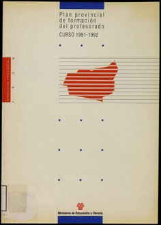 Plan provincial de formación del profesorado. Curso 1991-1992 (León)