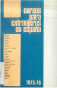 Cursos para extranjeros en España, 1975-76