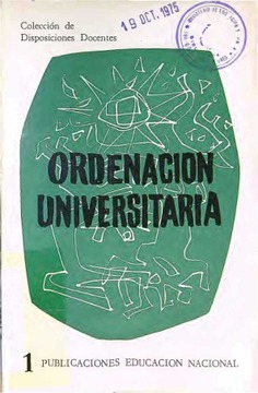 Ordenación Universitaria