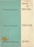 El Movimiento Educativo. España 1959-1960