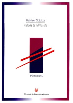 Historia de la filosofía. Materiales didácticos. Bachillerato