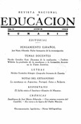 Revista nacional de educación nº 18. Junio 1942