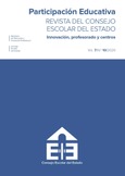 Participación educativa. Revista del Consejo Escolar del Estado. Vol. 7 / Nº 10 / 2020. Innovación, profesorado y centros
