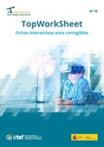 Observatorio de Tecnología Educativa nº 78. TopWorkSheets: fichas interactivas auto corregibles