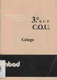 Griego. 3º B.U.P. y C.O.U.