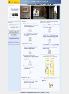 Cuadernos de Italia y Grecia nº 7. Programas de promoción y apoyo a las enseñanzas de español lengua extranjera