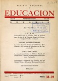 Revista nacional de educación nº 38-39. Febrero-Marzo 1944