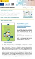 Boletín informativo nº 18 Septiembre 2019. Eurydice España - rediE