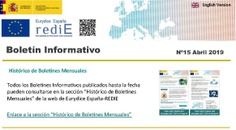 Boletín informativo nº 15 Abril 2019. Eurydice España - rediE