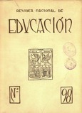 Revista nacional de educación nº 98. 1950