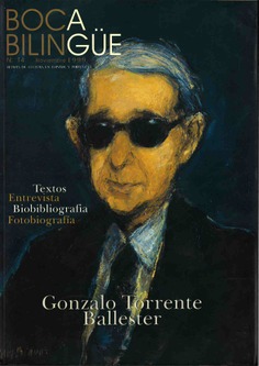 Boca Bilingüe nº 14. Revista de cultura en español y portugués. Gonzalo Torrente Ballester