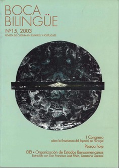 Boca Bilingüe nº 15. Revista de cultura en español y portugués. I Congreso sobre la enseñanza del español en Portugal