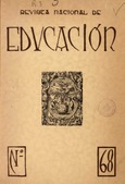 Revista nacional de educación nº 68. 1947