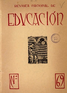 Revista nacional de educación nº 69. 1947