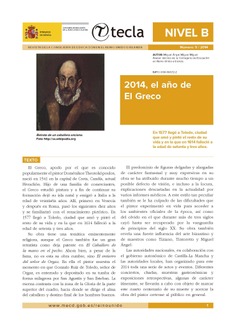 Tecla nº 5/2014. Revista de la Consejería de Educación en el Reino Unido e Irlanda