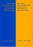 Diez años de investigación e innovación en enseñanza de las ciencias