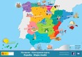 España - Mapa mudo