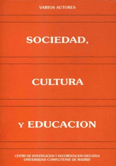 Sociedad, cultura y educación